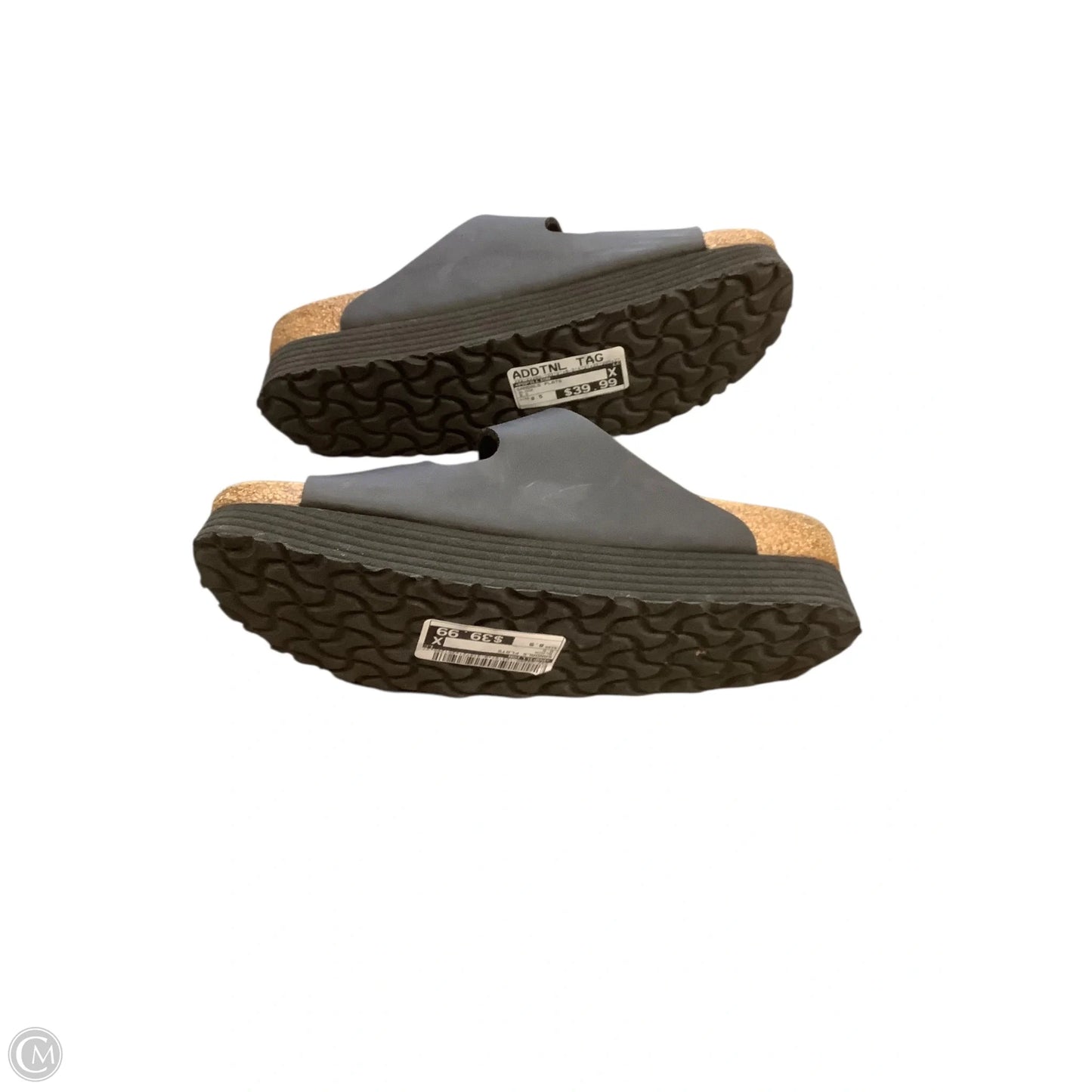 Sandals Flats By Papillion In Black, Size: 8.5