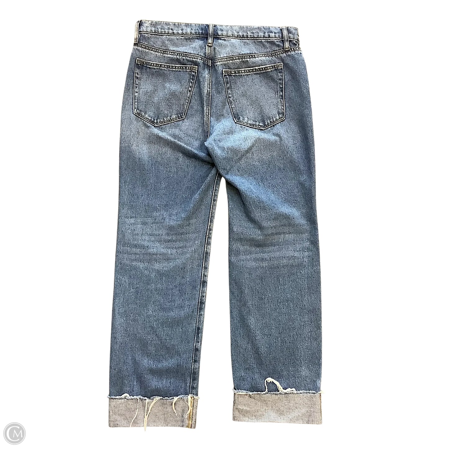 Jeans Boyfriend By Loft In Blue Denim, Size: 6