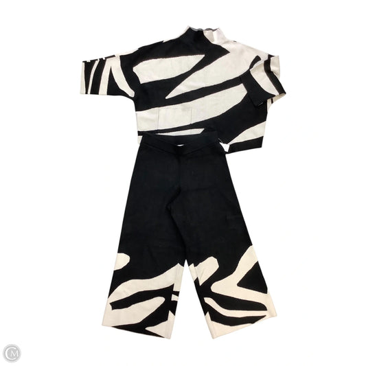 Pants Set 2pc By Joseph Ribkoff In Black, Size: S