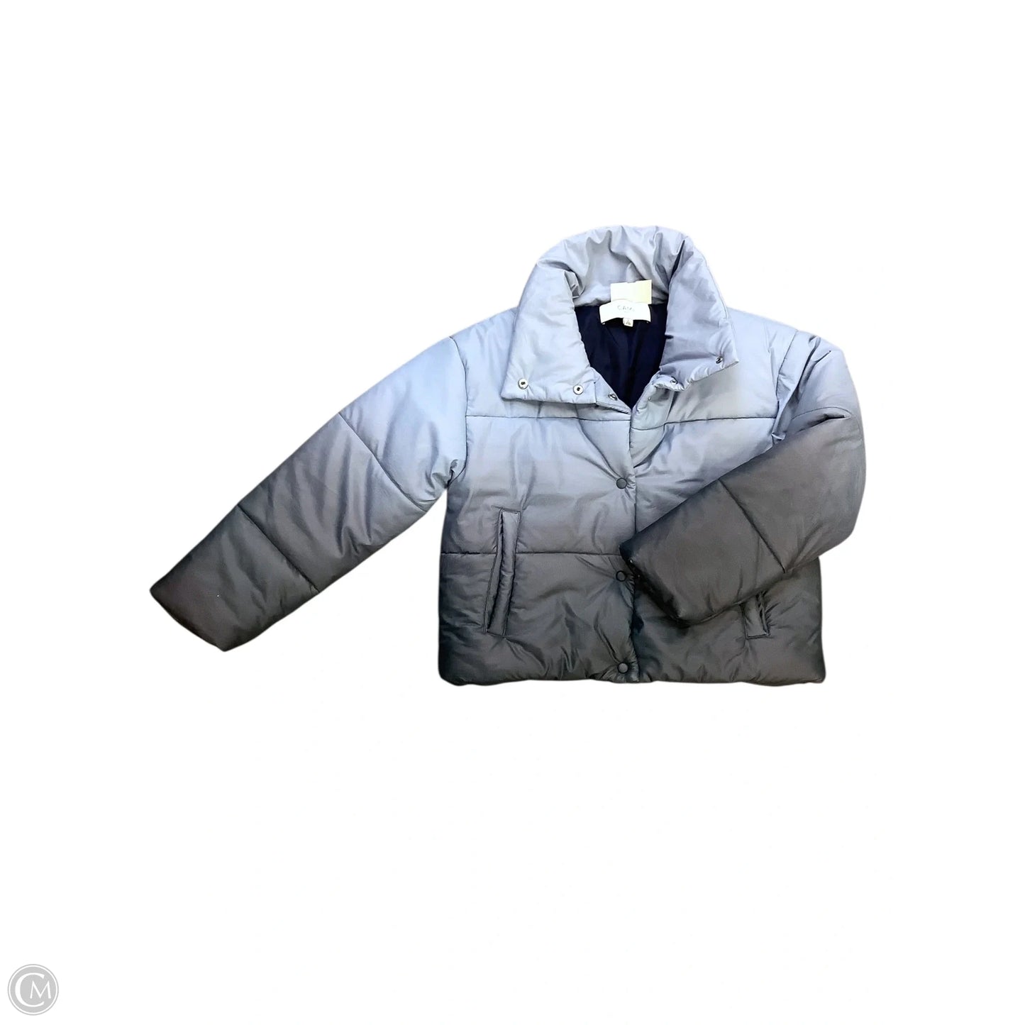 Coat Puffer & Quilted By Cma In Blue, Size: S