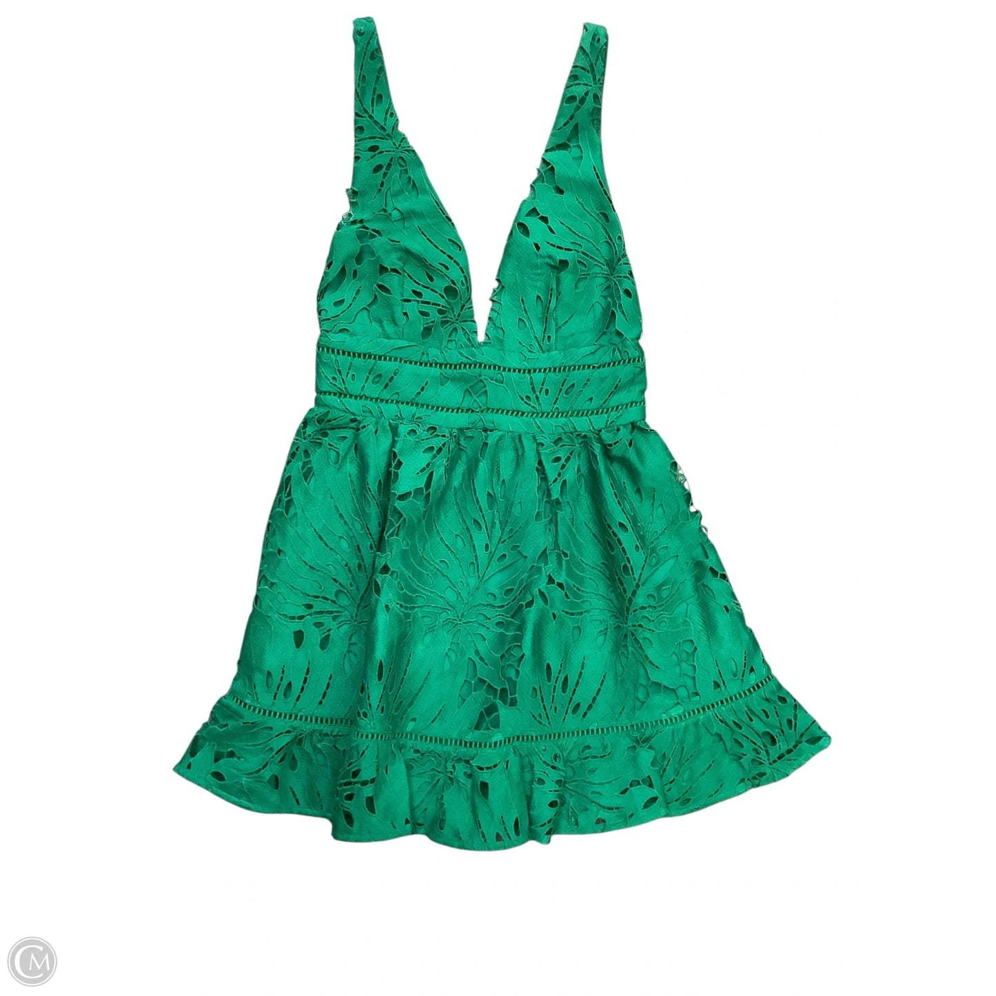 Dress Party Short By Cmb In Green, Size: S