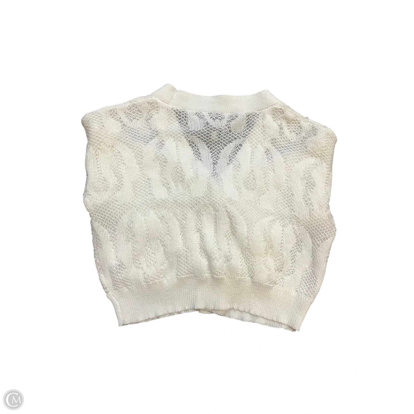 Cardigan By Lili Sidonio In White, Size: S