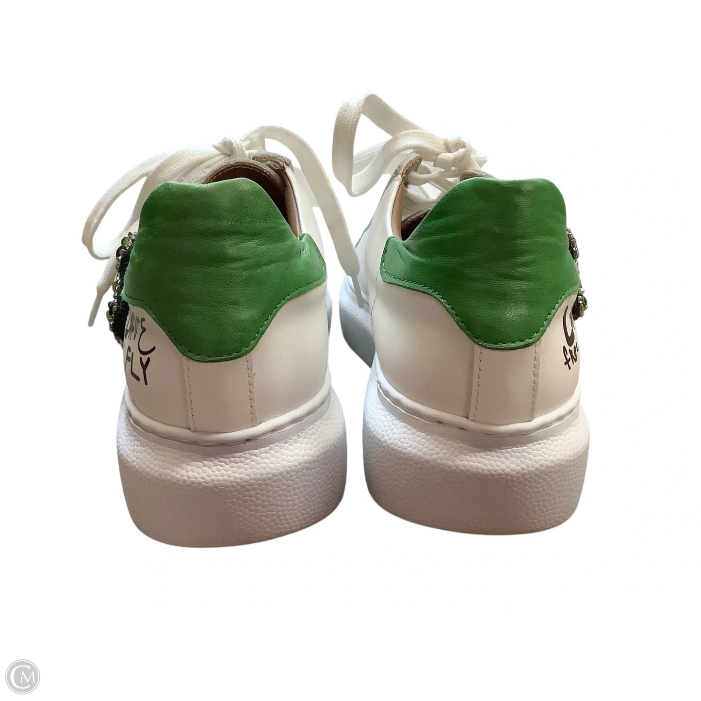 Shoes Sneakers By Cma In White, Size: 7.5(37) AS IS