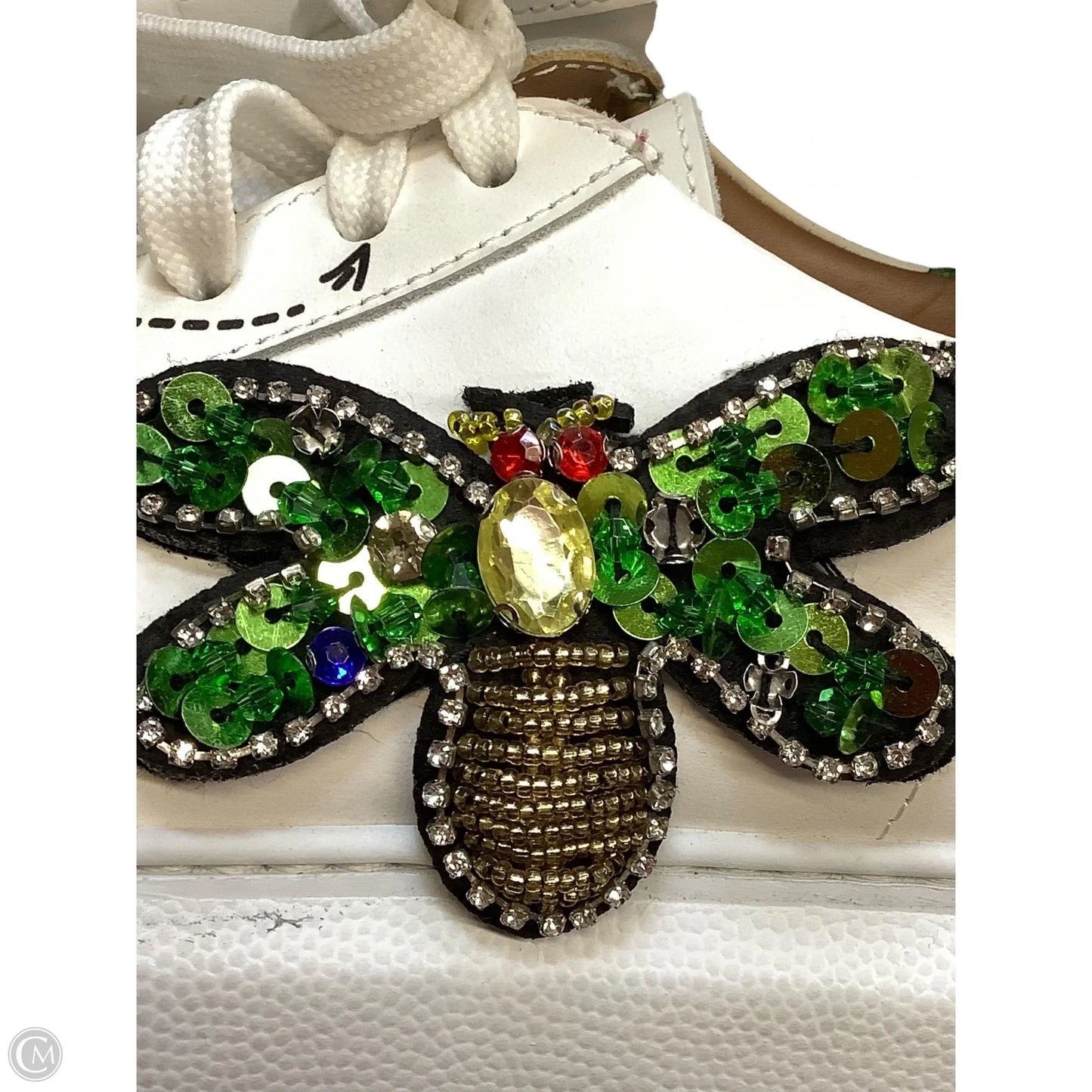 Shoes Sneakers By Cma In White, Size: 7.5(37) AS IS