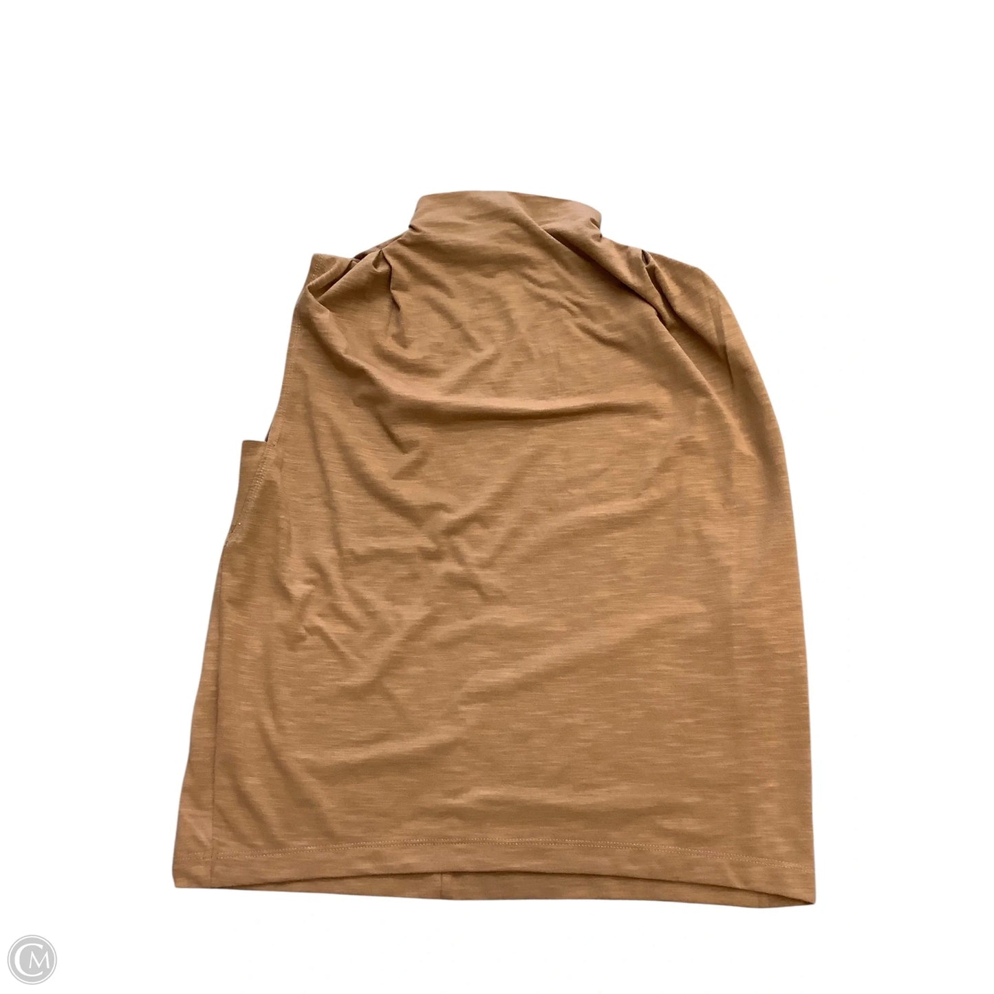 Top Sleeveless By Evereve In Brown, Size: S