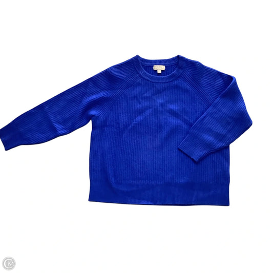 Sweater Cashmere By J. Crew In Blue, Size: S