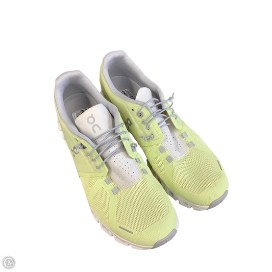 Shoes Athletic By On Cloud In Yellow, Size: 10.5