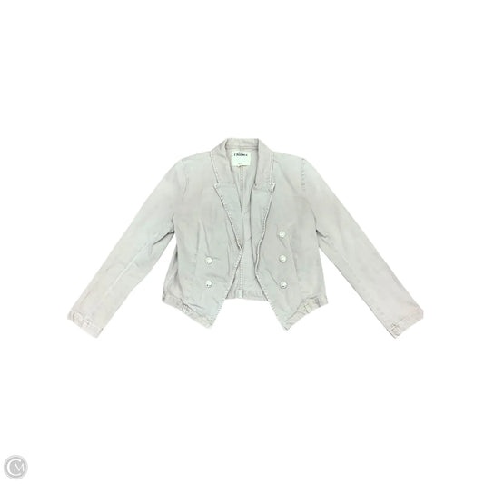 Jacket Denim By L Agence In Tan, Size: L