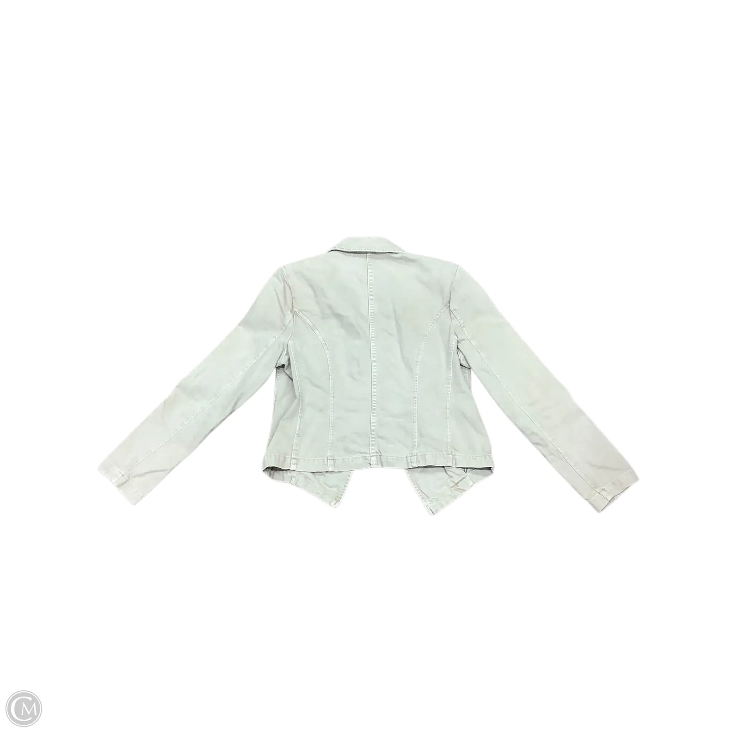 Jacket Denim By L Agence In Tan, Size: L