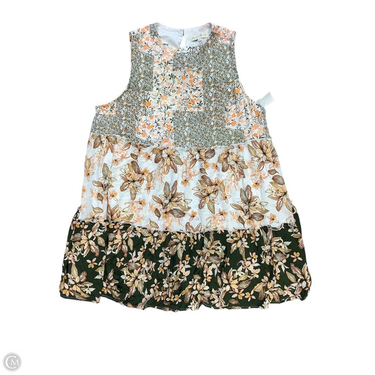 Dress Casual Short By Penelope Rose In Floral Print, Size: 2x