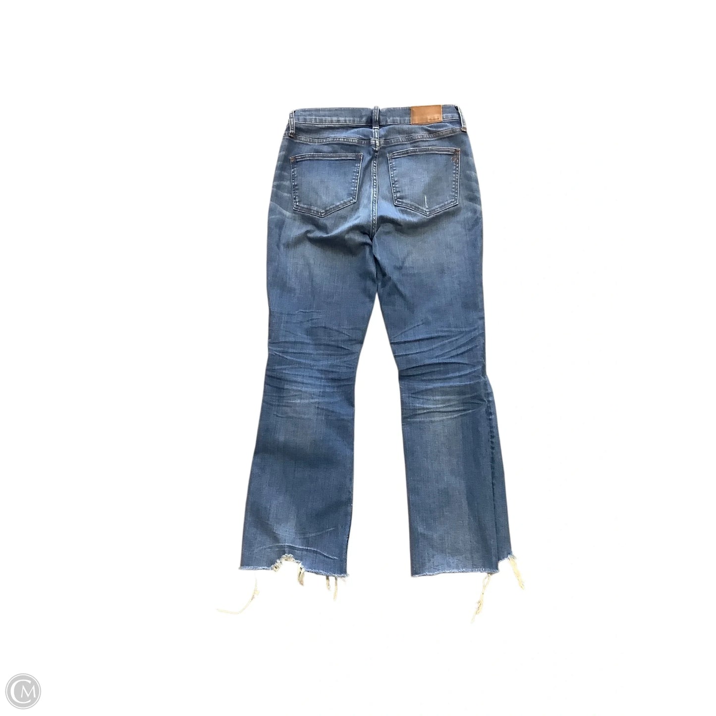 Jeans Straight By Madewell In Blue Denim, Size: 4 (27)