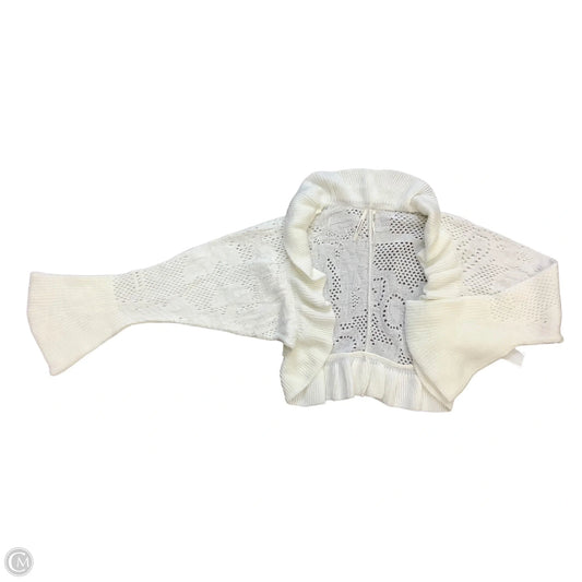 Sweater Cardigan By Anthropologie In Cream, Size: M