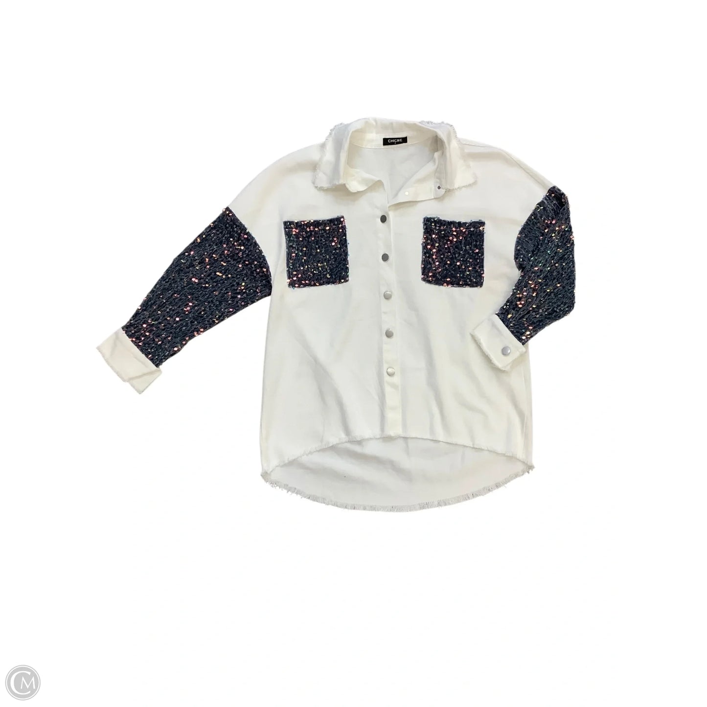 Jacket Other By Chicme In White, Size: S