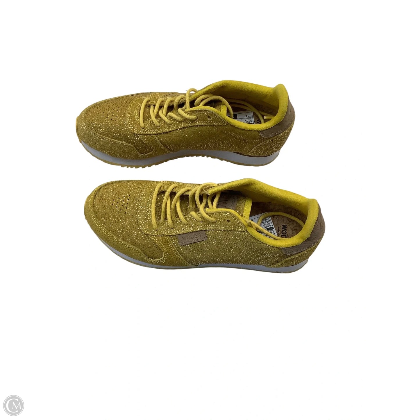 Shoes Sneakers By Cmc In Yellow, Size: 8