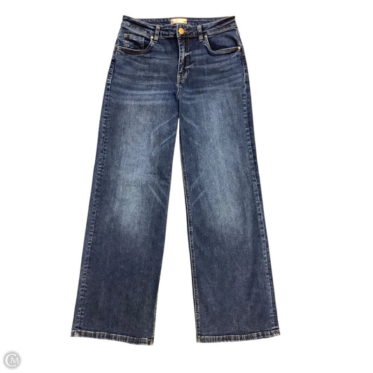 Jeans Wide Leg By Kut In Blue Denim, Size: 6