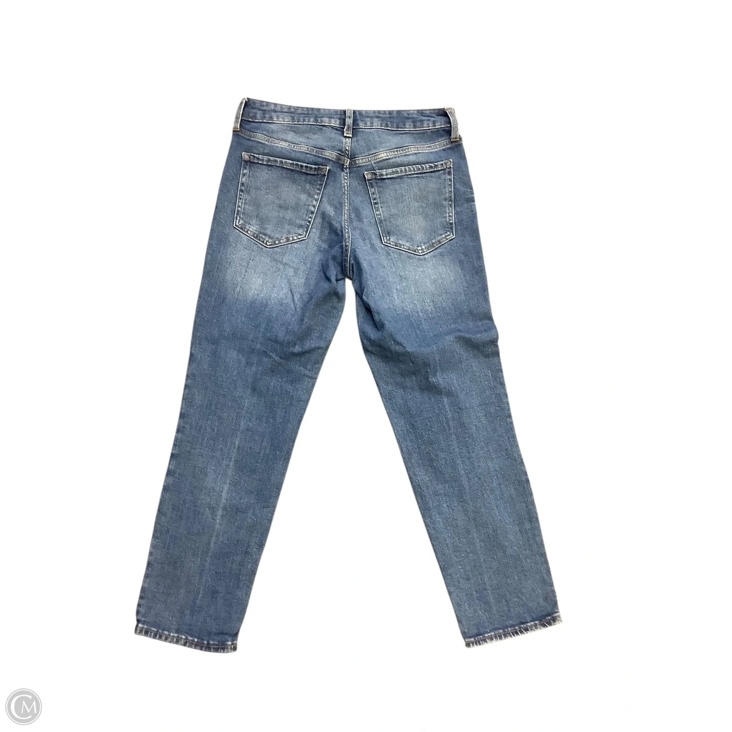 Jeans Straight By Old Navy In Blue Denim, Size: 4