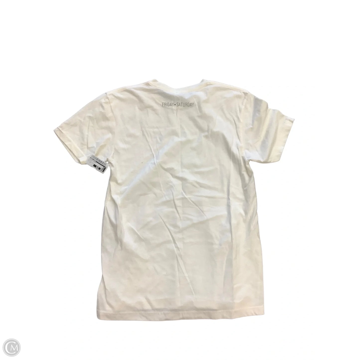 Top Short Sleeve Basic By Next Level In Cream, Size: M
