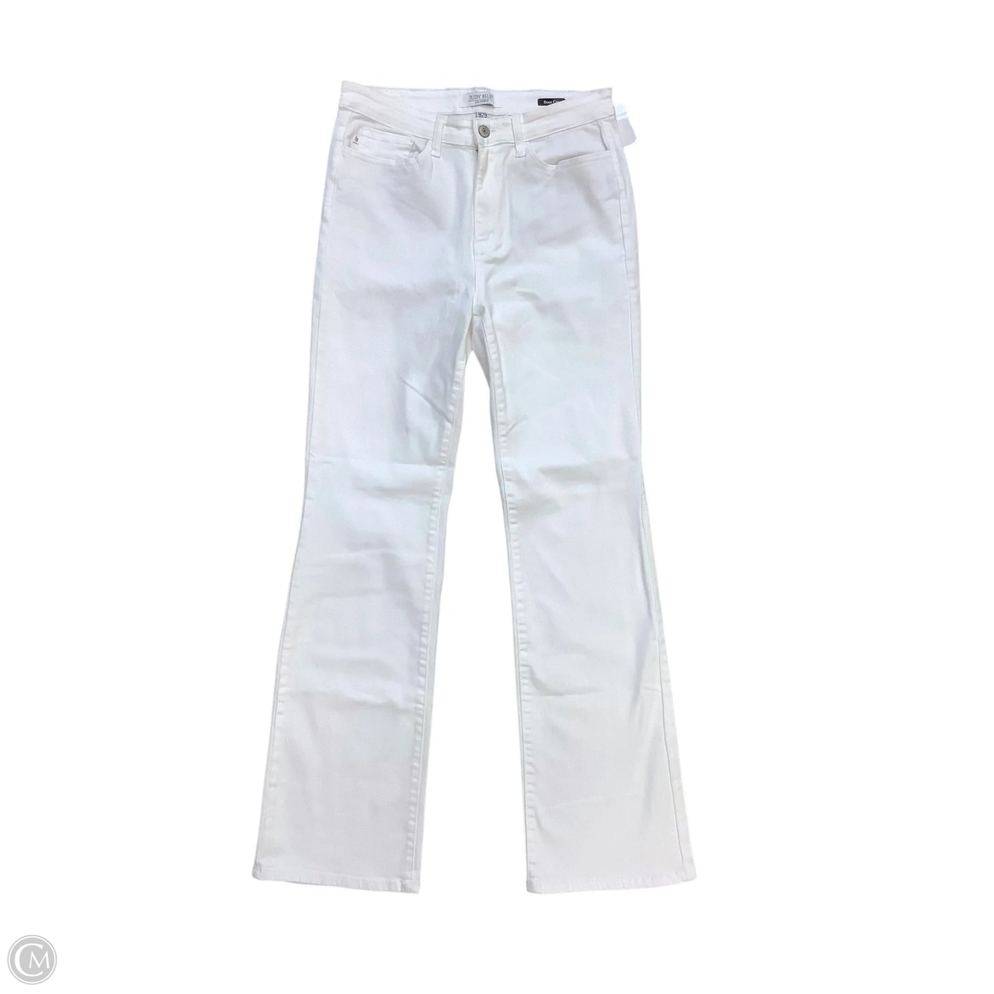 Jeans Flared By Judy Blue In White, Size: 10(9/29)