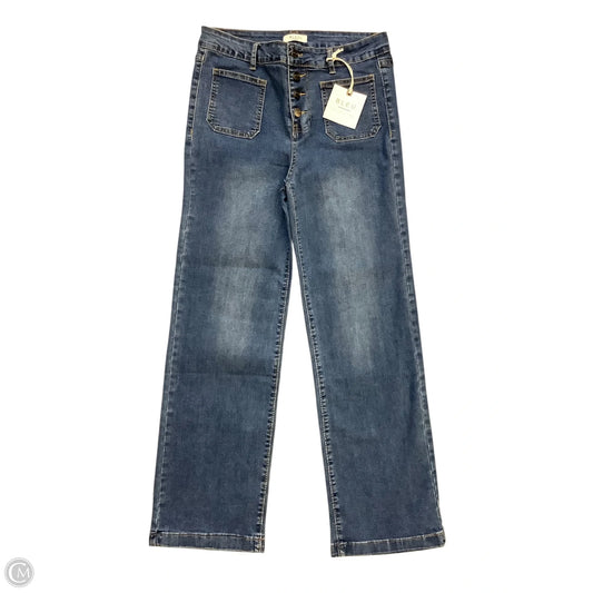 Jeans Straight By Blue In Blue Denim, Size: 8