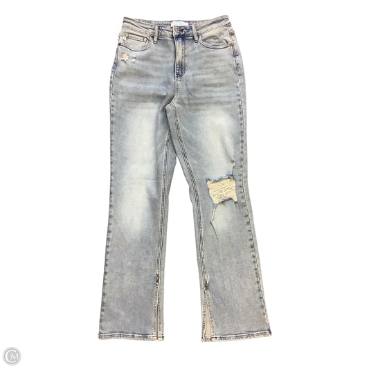 Jeans Straight By Judy Blue In Blue Denim, Size: 10