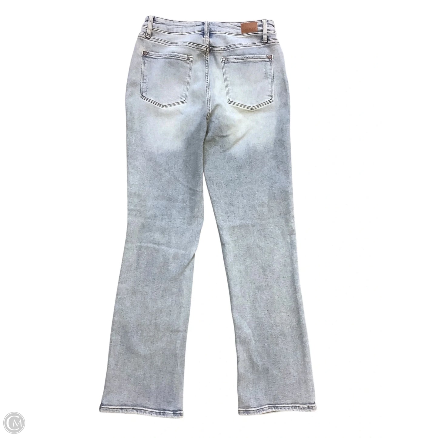 Jeans Straight By Judy Blue In Blue Denim, Size: 10