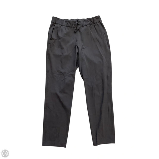 Athletic Pants By Lululemon In Black, Size: 8