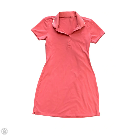 Athletic Dress By Fabletics In Coral Size: Xs