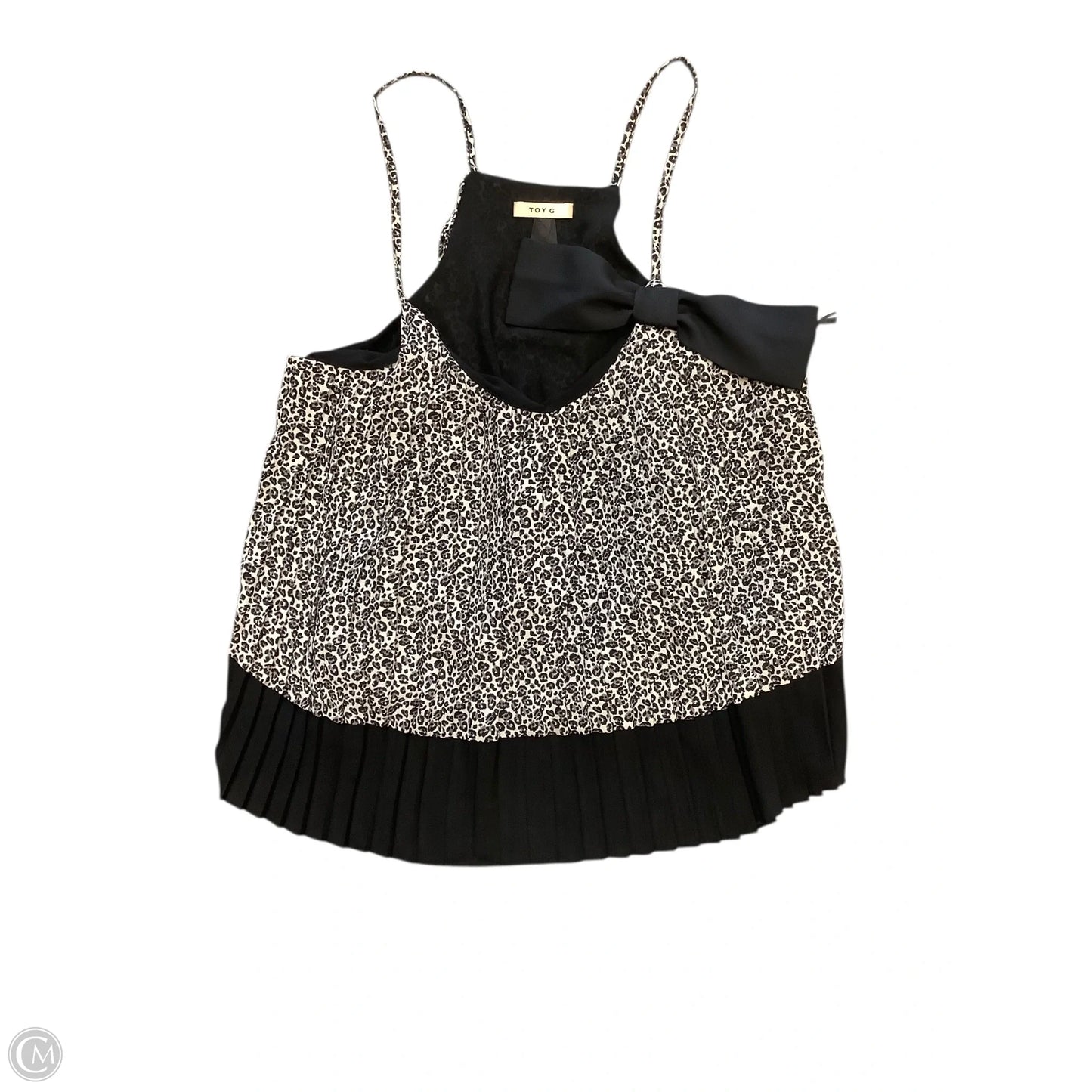 Blouse Sleeveless By Cma In Animal Print, Size: 10