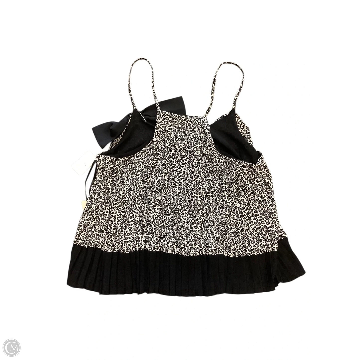 Blouse Sleeveless By Cma In Animal Print, Size: 10
