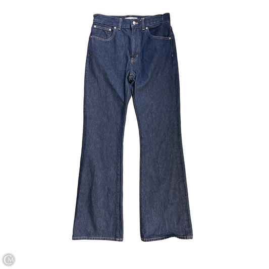 Jeans Straight By Madewell In Blue Denim, Size: 4