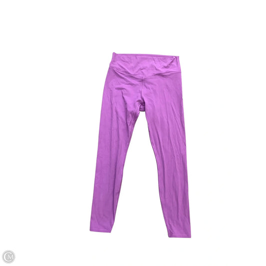 Athletic Leggings By Vuori In Purple, Size: L