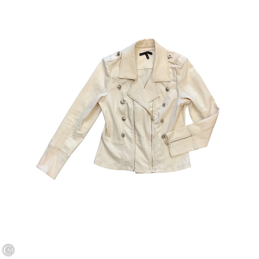 Jacket Other By White House Black Market In Cream, Size: 16