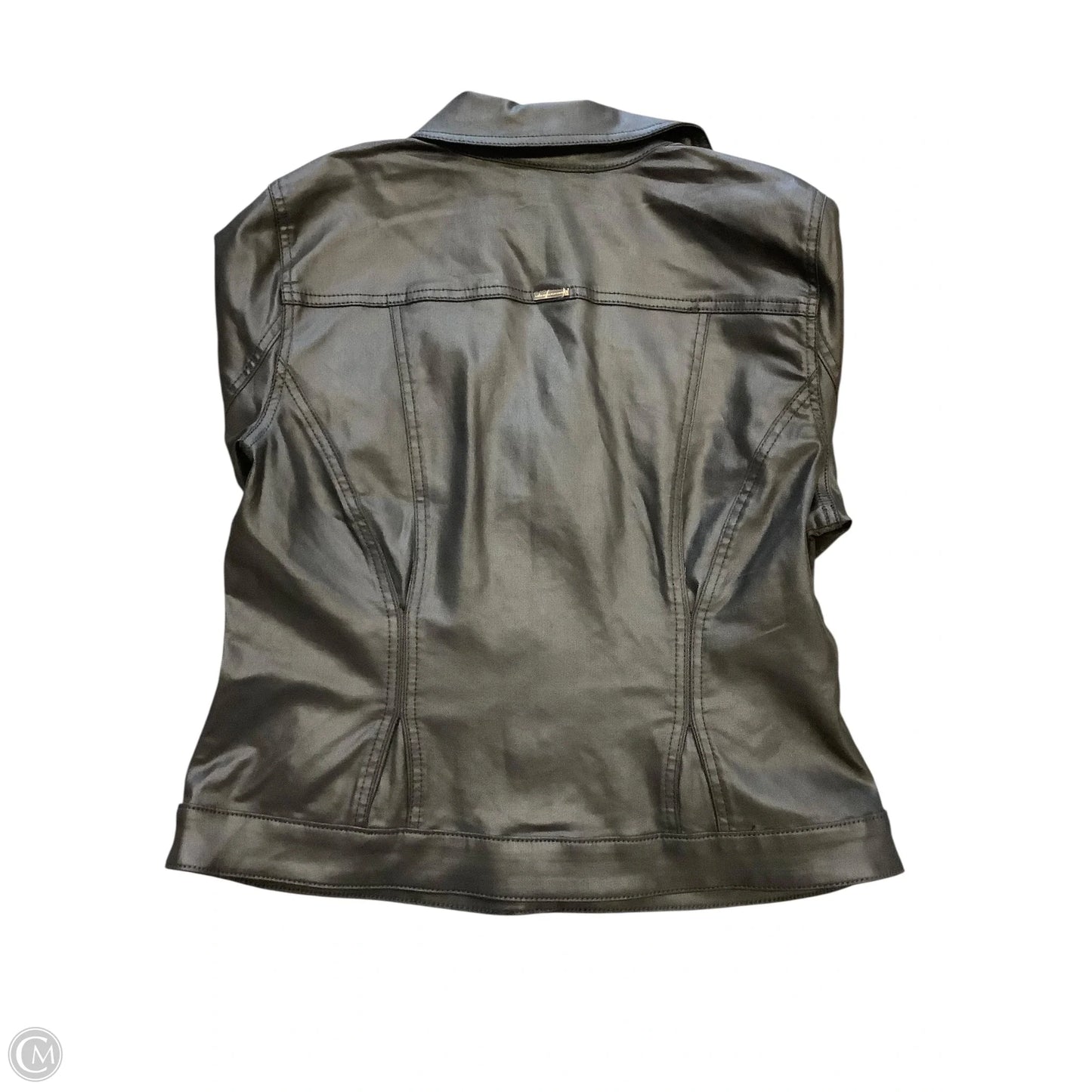 Jacket Moto By White House Black Market In Black, Size: L