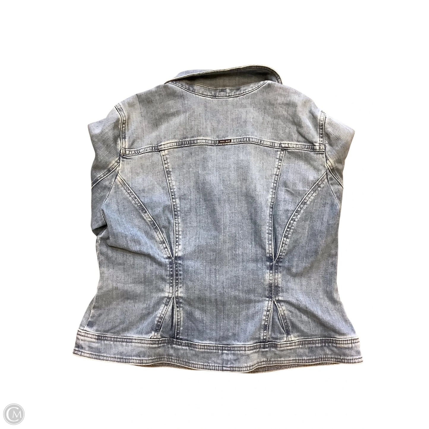 Jacket Denim By White House Black Market In Blue Denim, Size: XL