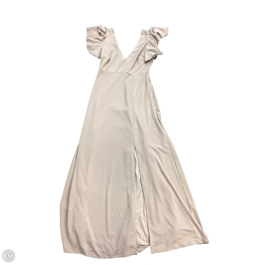 Dress Party Long By Cmb In Tan, Size: M
