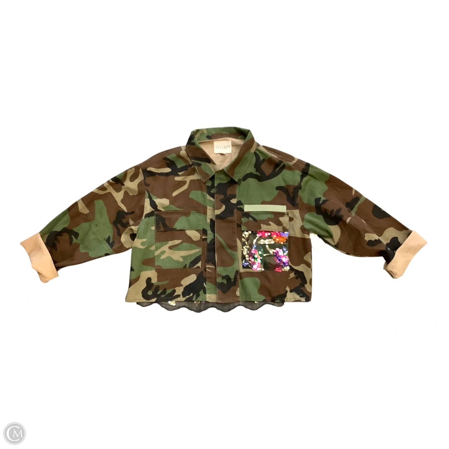 Jacket Other By Cmb In Green, Size: L