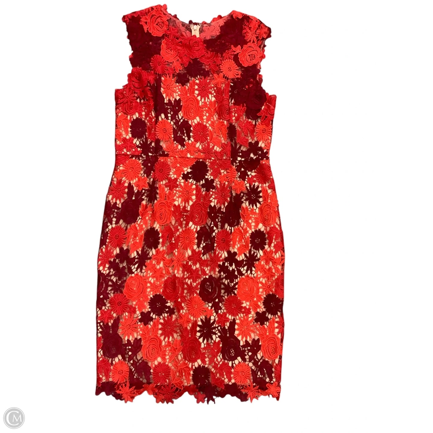 Dress Casual Midi By Hd In Paris In Red, Size: 14