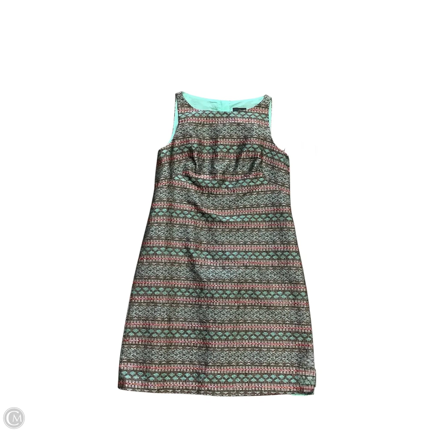 Dress Party Short By Adrianna Papell In Teal, Size: S