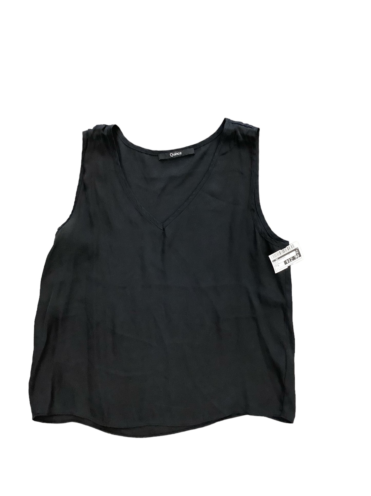 Black Top Sleeveless Cmc, Size S