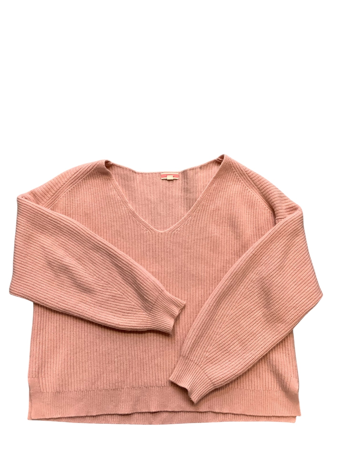 Sweater Cashmere By J. Crew In Pink, Size: Xl