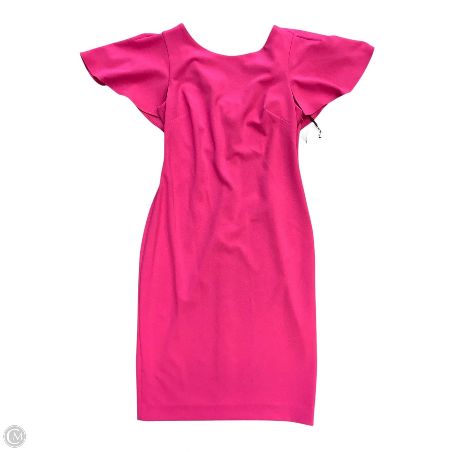 Dress Work By Calvin Klein In Pink, Size: 10