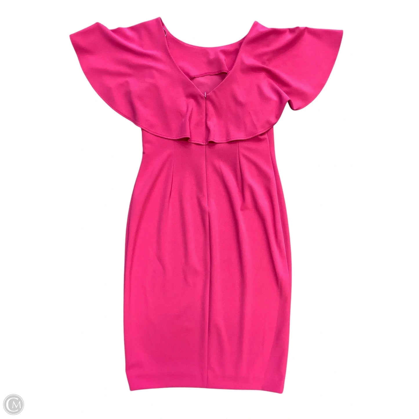 Dress Work By Calvin Klein In Pink, Size: 10