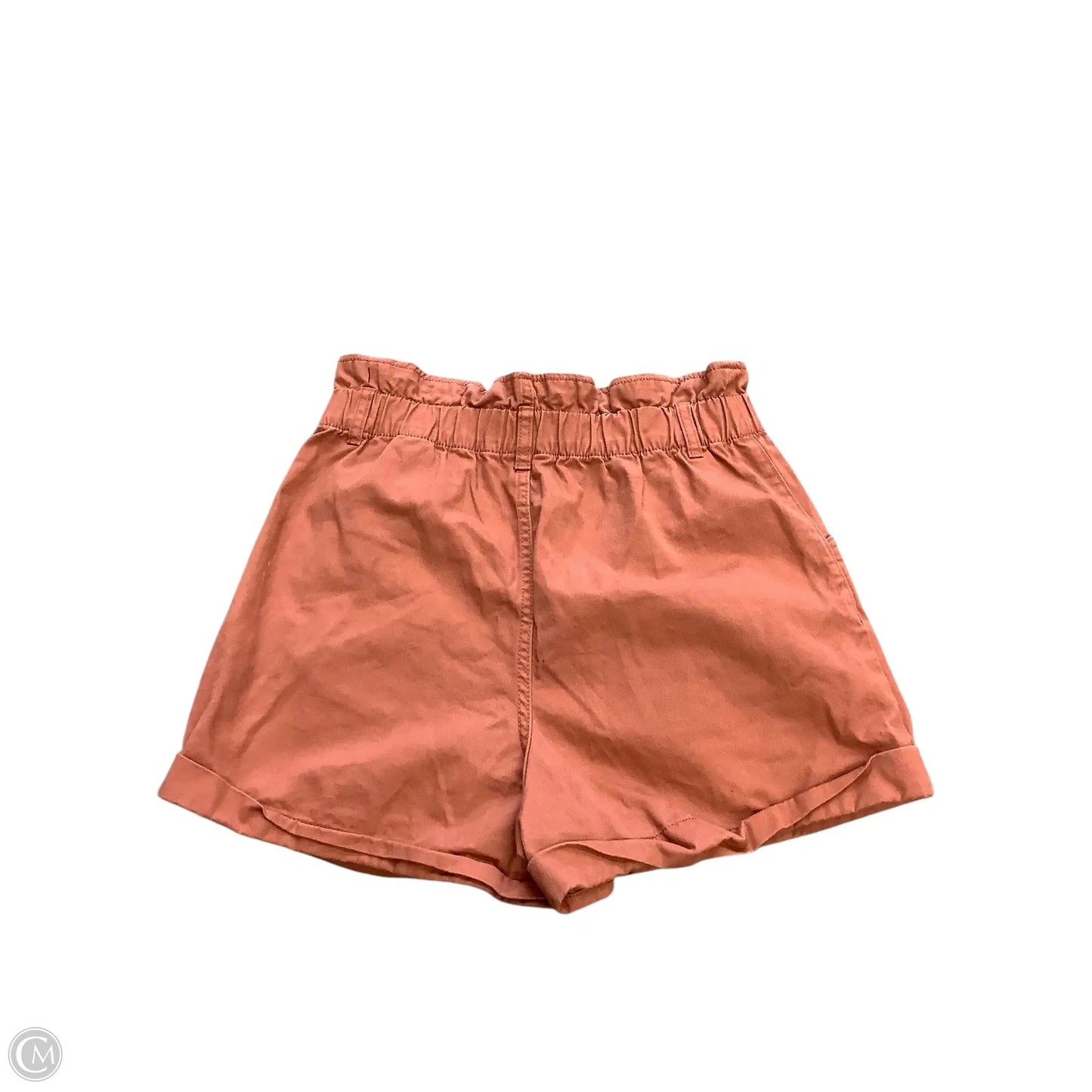 Shorts By Zenana Outfitters In Orange, Size: L