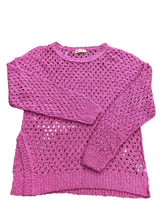 Sweater By Cmc In Purple, Size: M