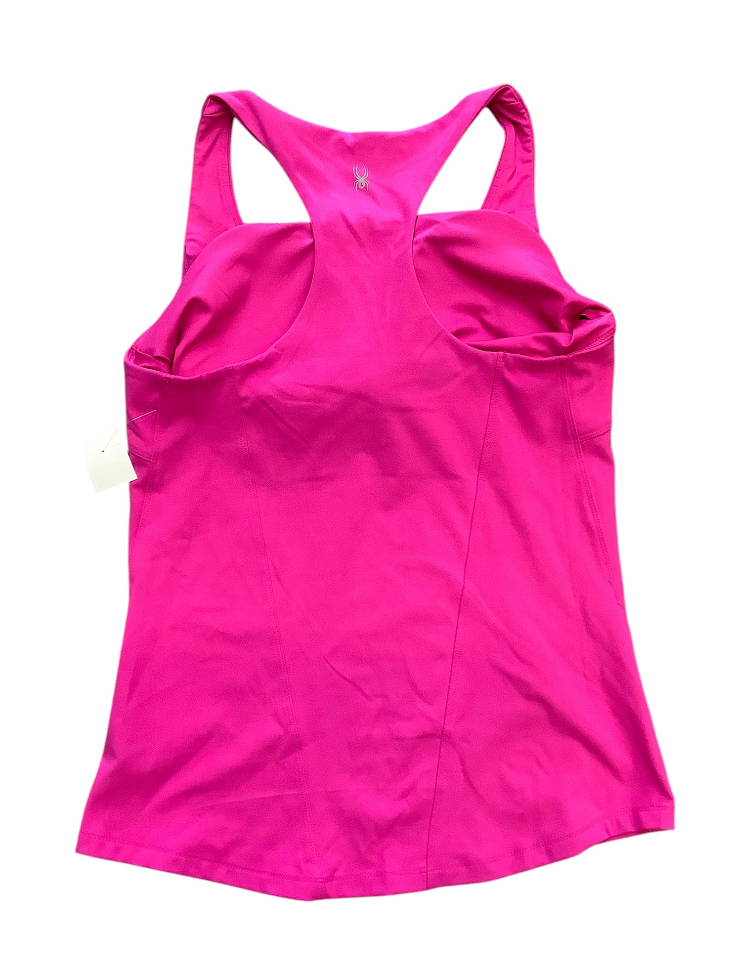 Athletic Tank Top By Spyder In Pink, Size: M