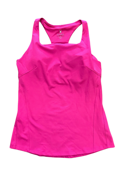 Athletic Tank Top By Spyder In Pink, Size: M