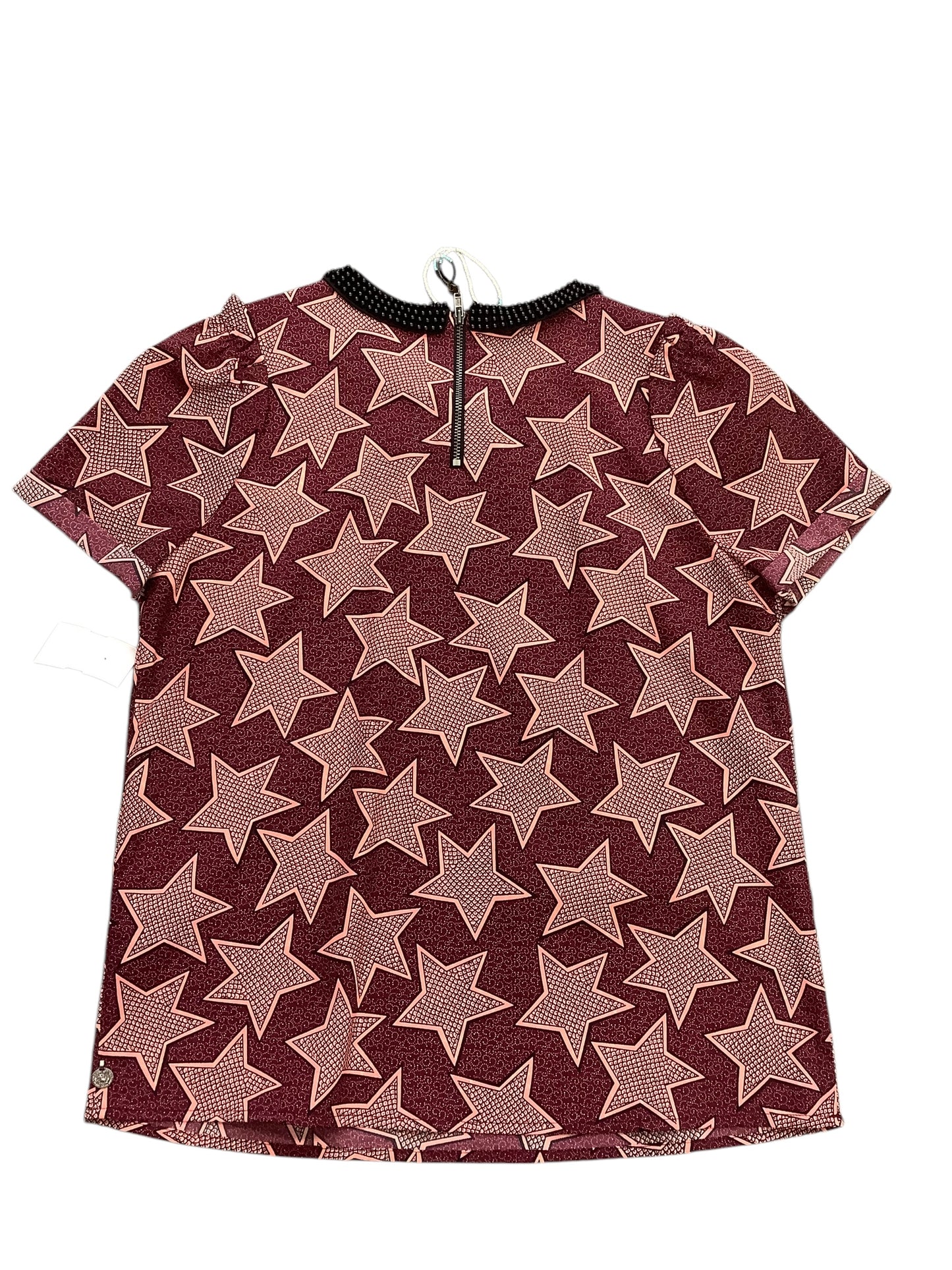 Top Short Sleeve By Clothes Mentor In Red, Size: S