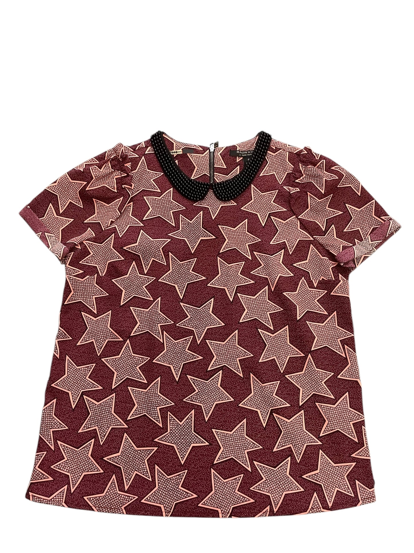 Top Short Sleeve By Clothes Mentor In Red, Size: S