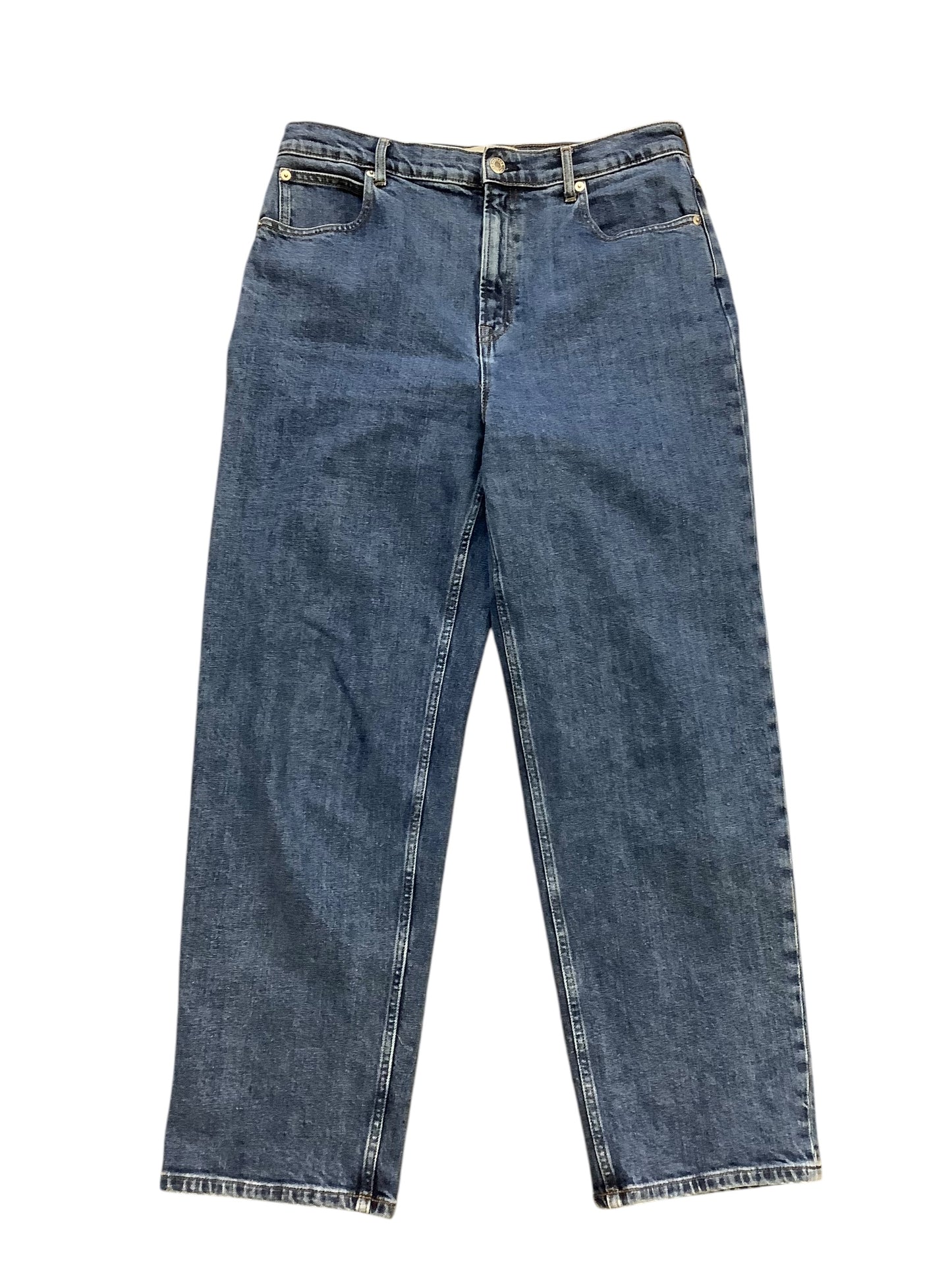 Jeans Straight By Everlane In Blue, Size: 12