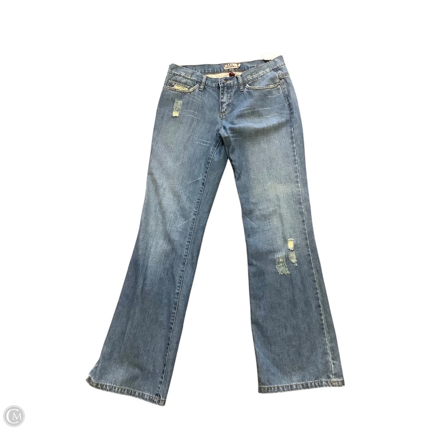 Jeans Straight By Cmc In Blue Denim, Size: 12
